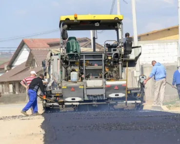 Foto: Severin: 43 de străzi în modernizare. Lucrările au fost reluate după sezonul rece