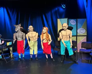 Foto: P.O.T. - IMPRO SHOW cu Păpuși în premieră la Teatrul „Colibri” din Craiova