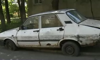 Mașini abandonate ridicate de pe domeniul public al Craiovei