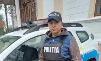 Foto: Tragedie împiedicată în ultima clipă, în comuna Negoi