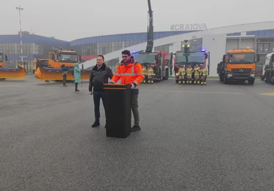Imagine Utilaje de 12 milioane euro pentru Aeroportul Internațional Craiova