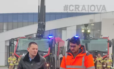 Foto: Utilaje de 12 milioane euro pentru Aeroportul Internațional Craiova