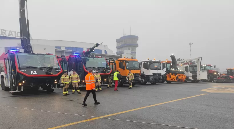 Foto: Utilaje de 12 milioane euro pentru Aeroportul Internațional Craiova