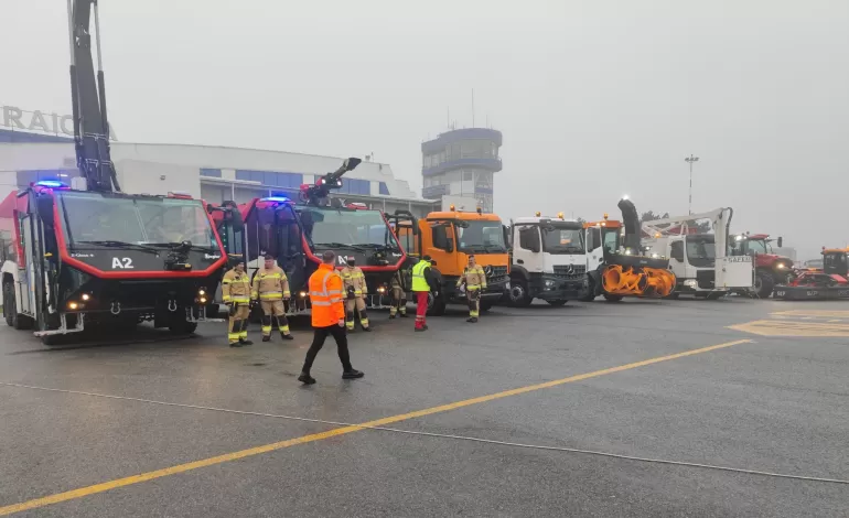Foto: Utilaje de 12 milioane euro pentru Aeroportul Internațional Craiova