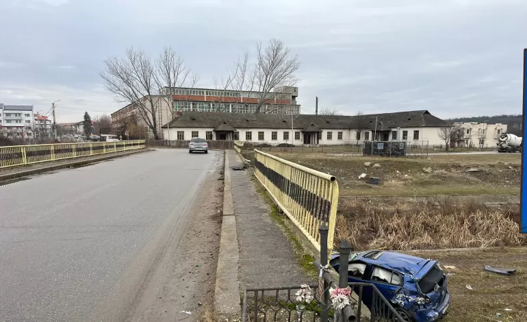 Foto: Accident în Scornicești