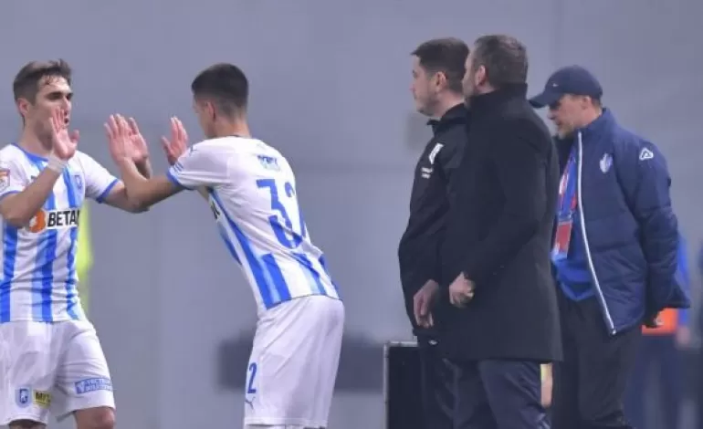 Foto: Denis Benga a fost împrumutat de Universitatea Craiova la Ceahlăul