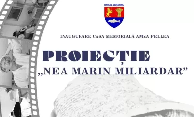 Foto: Casa Memorială Amza Pellea din Băilești - un nou capitol în patrimoniul cultural al României