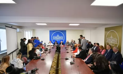 Foto: Cosmin Vasile și-a depus oficial candidatura pentru funcția de președinte al CJ Dolj