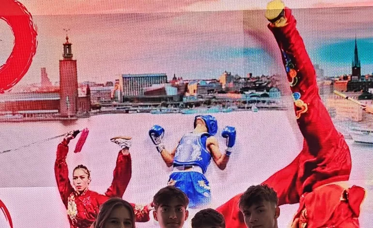 Foto: 2 medalii de argint și 2 de bronz obținute de practicanții de wushu kung-fu din clubul craiovean WU QUAN-LI