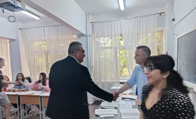 Foto: Nicușor Roșca: “Am votat pentru schimbarea în bine a județului Dolj“