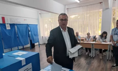 Foto: Nicușor Roșca: “Am votat pentru schimbarea în bine a județului Dolj“