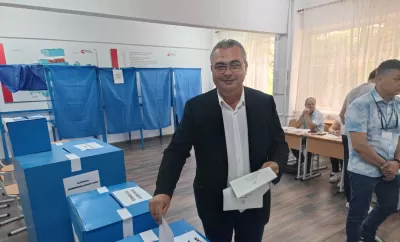 Foto: Nicușor Roșca: “Am votat pentru schimbarea în bine a județului Dolj“