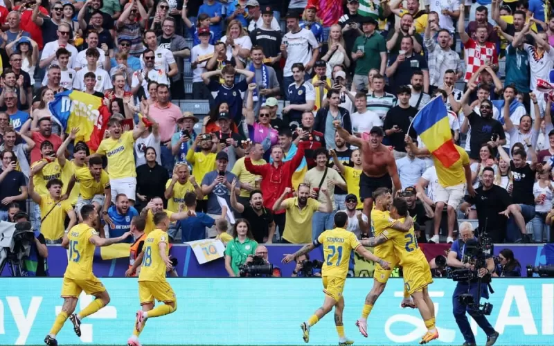 Imagine România a făcut SPECTACOL la primul meci la EURO! Ce a spus Iordănescu după meci