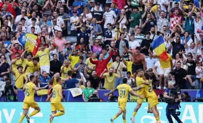 România a făcut SPECTACOL la primul meci la EURO! Ce a spus Iordănescu după meci