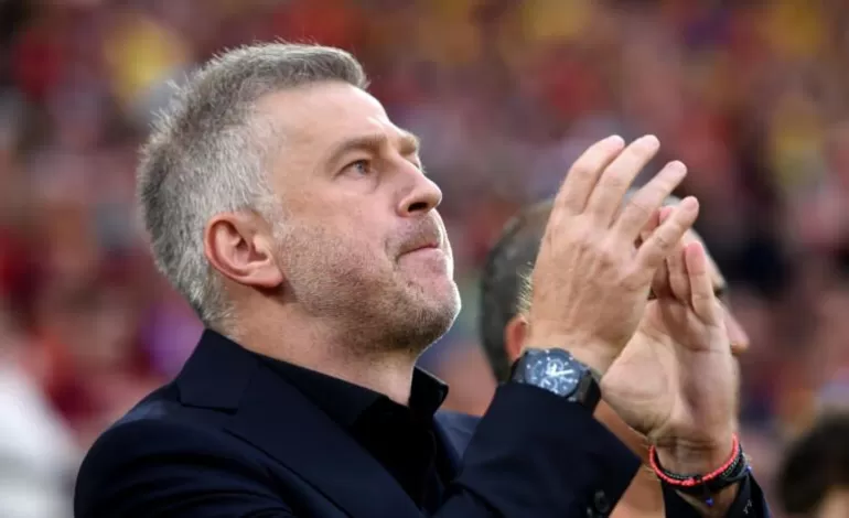 Foto: Mesajul selecționerului Iordănescu după 0-2 cu Belgia