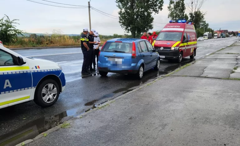 Foto: Accident cu două victime la Craiova