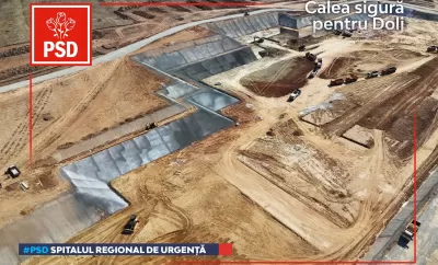 Foto: #EchipaPSD, succes de proporții în sănătate: Spitalul Regional de Urgență Craiova a intrat în linie dreaptă