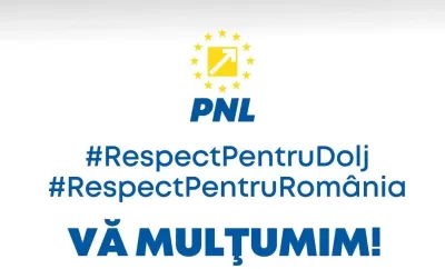 Ștefan Stoica (PNL Dolj): Mulțumim celor care înțeleg că drumul României este spre Vest!