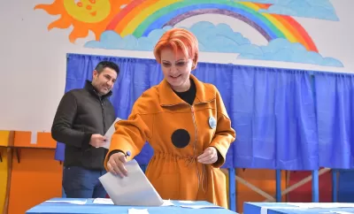 Foto: Liderii și candidații PSD Dolj la Parlamentul României au votat