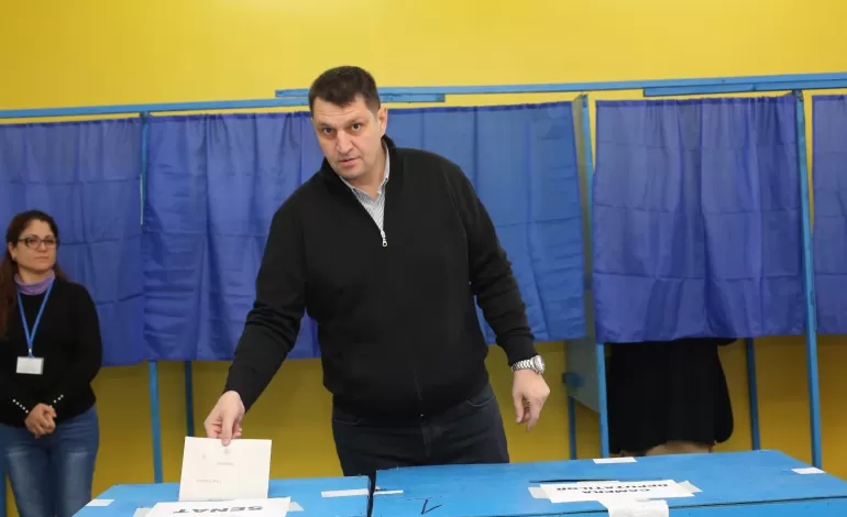 Foto: Ștefan Stoica: Am votat cu gândul la o Românie europeană