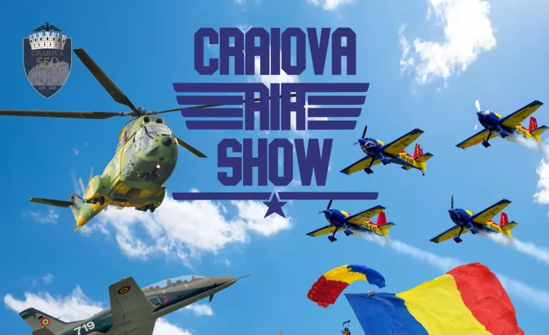 Foto: Cel mai mare spectacol aviatic din Oltenia revine la Craiova