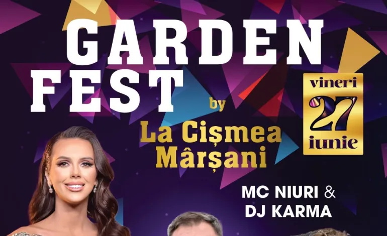 Foto: GARDEN FEST la Mârșani – Seară de neuitat cu Georgiana Lobonț, Cornel Cojocaru și Delia Barbu!