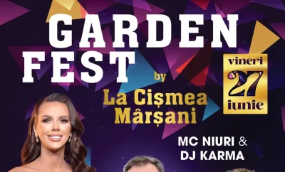 GARDEN FEST la Mârșani – Seară de neuitat cu Georgiana Lobonț, Cornel Cojocaru și Delia Barbu!