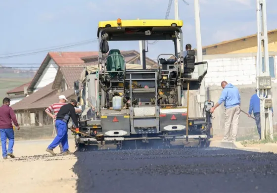 Foto: Severin: 43 de străzi în modernizare. Lucrările au fost reluate după sezonul rece