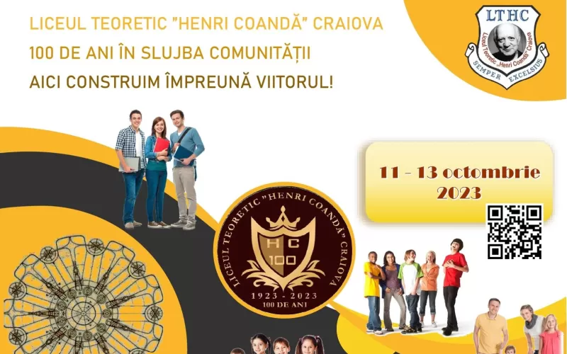 Imagine Liceul “Henri Coandă” împlinește 100 de ani de existență