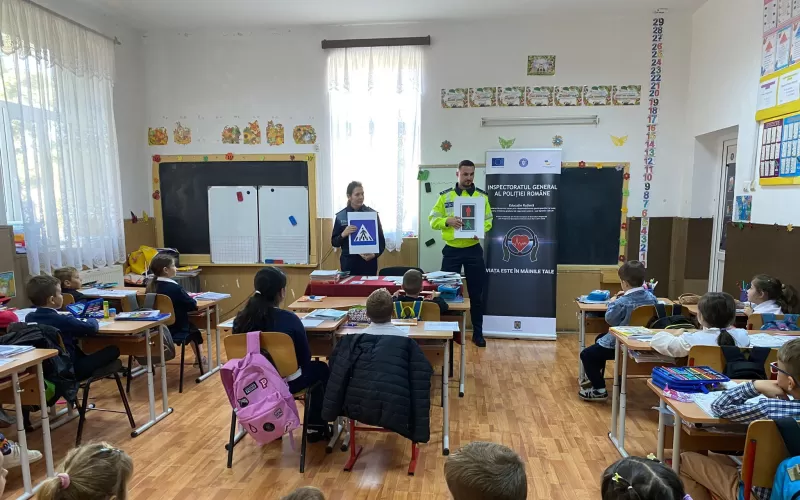 Imagine Continuă campania împotriva drogurilor în școlile din Dolj