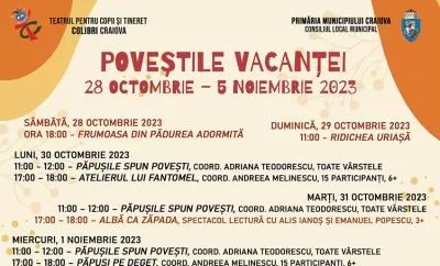 Teatrul Colibri dă de veste că-i vacanță de poveste