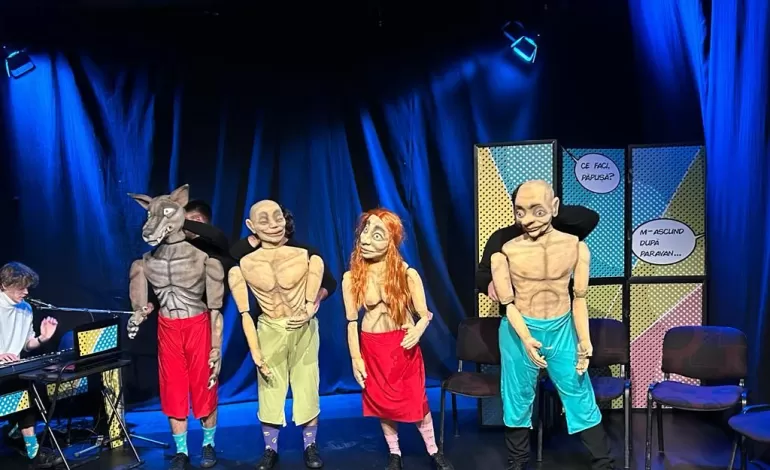 Foto: P.O.T. - IMPRO SHOW cu Păpuși în premieră la Teatrul „Colibri” din Craiova